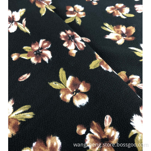 satin chiffon bubble water wall viscose spandex fabric